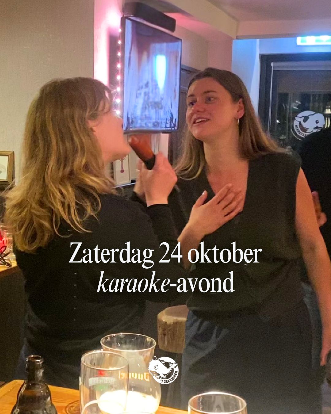 Afbeelding bij het evenement: Karaoke-avond bij ’t Zeevarken 