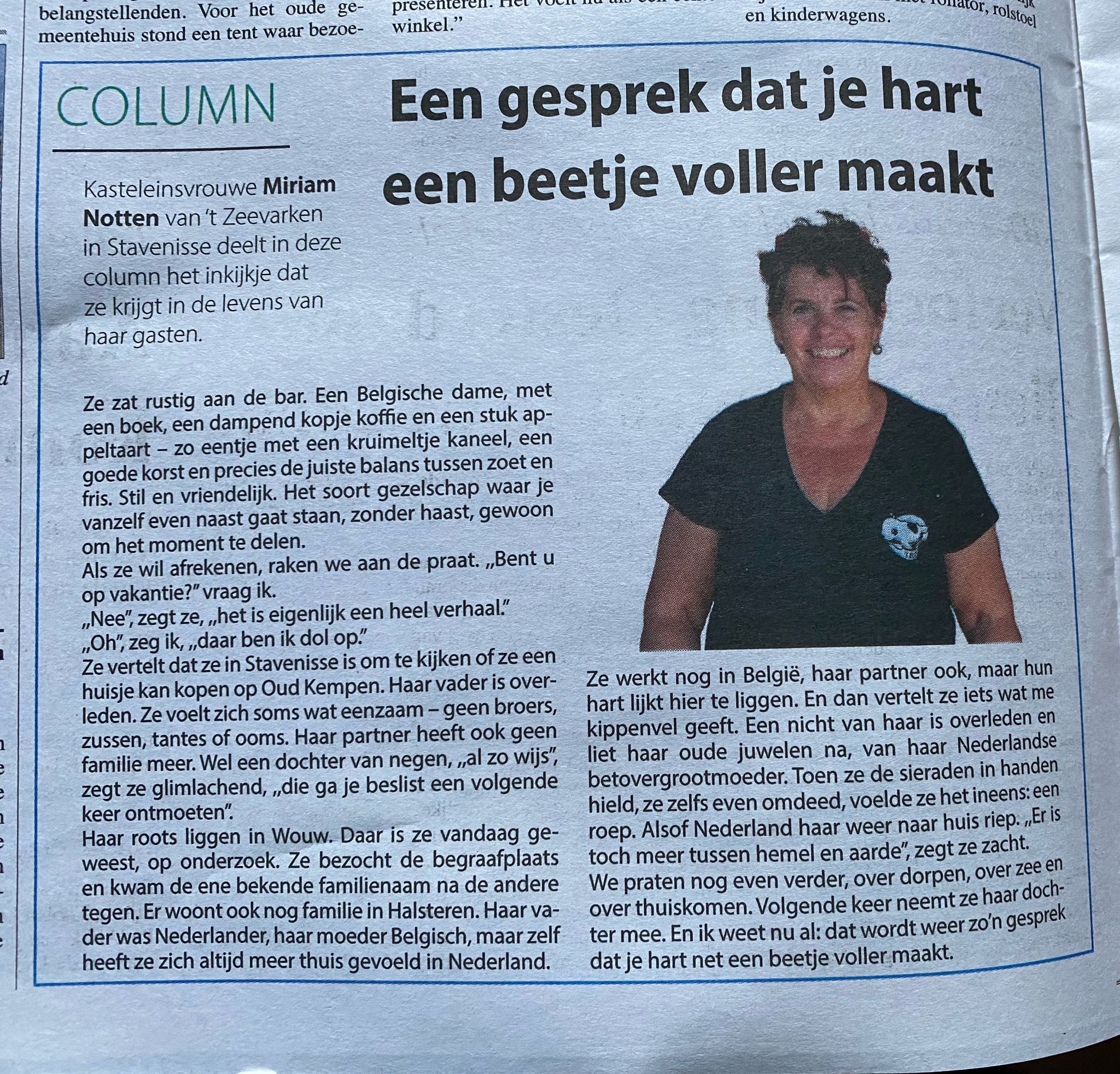 Afbeelding bij het nieuwsbericht: Een gesprek dat je hart een beetje voller maakt