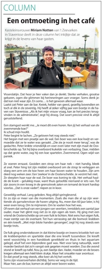Afbeelding bij het nieuwsbericht: Een ontmoeting in het Cafe